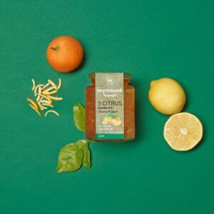 Marmelade aux 3 Agrumes 350g Mymouné