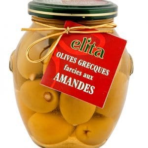 Olives grecques farcies aux amandes