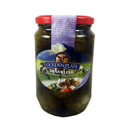 Chenklish Golden plate