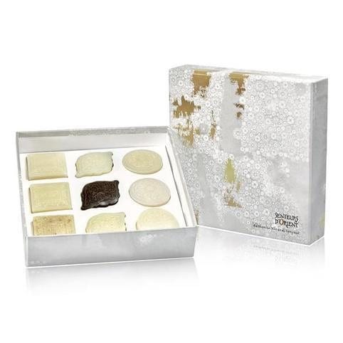 Boite cadeau savon de 9 mini Ma'moul 370g