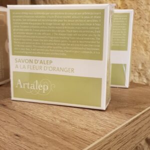 Savon d'alep à la fleur d'oranger