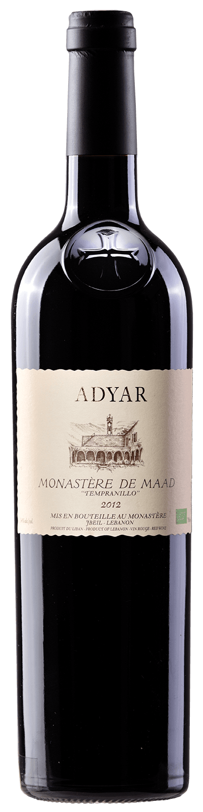 Adyar Monastère de Maad 2012 BIO 75cl