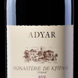 Adyar Monastère de kfifane 2012 BIO 75cl
