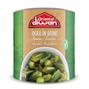 Bamia (Okra), cornes grecques 800g Diwan