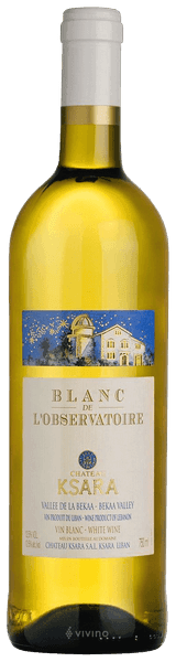Ksara Blanc de L’observatoire 2018 , 75cl
