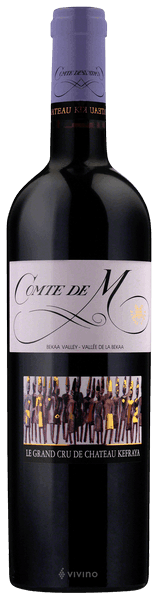 Kefraya : Comte de M 2012 , 75cl