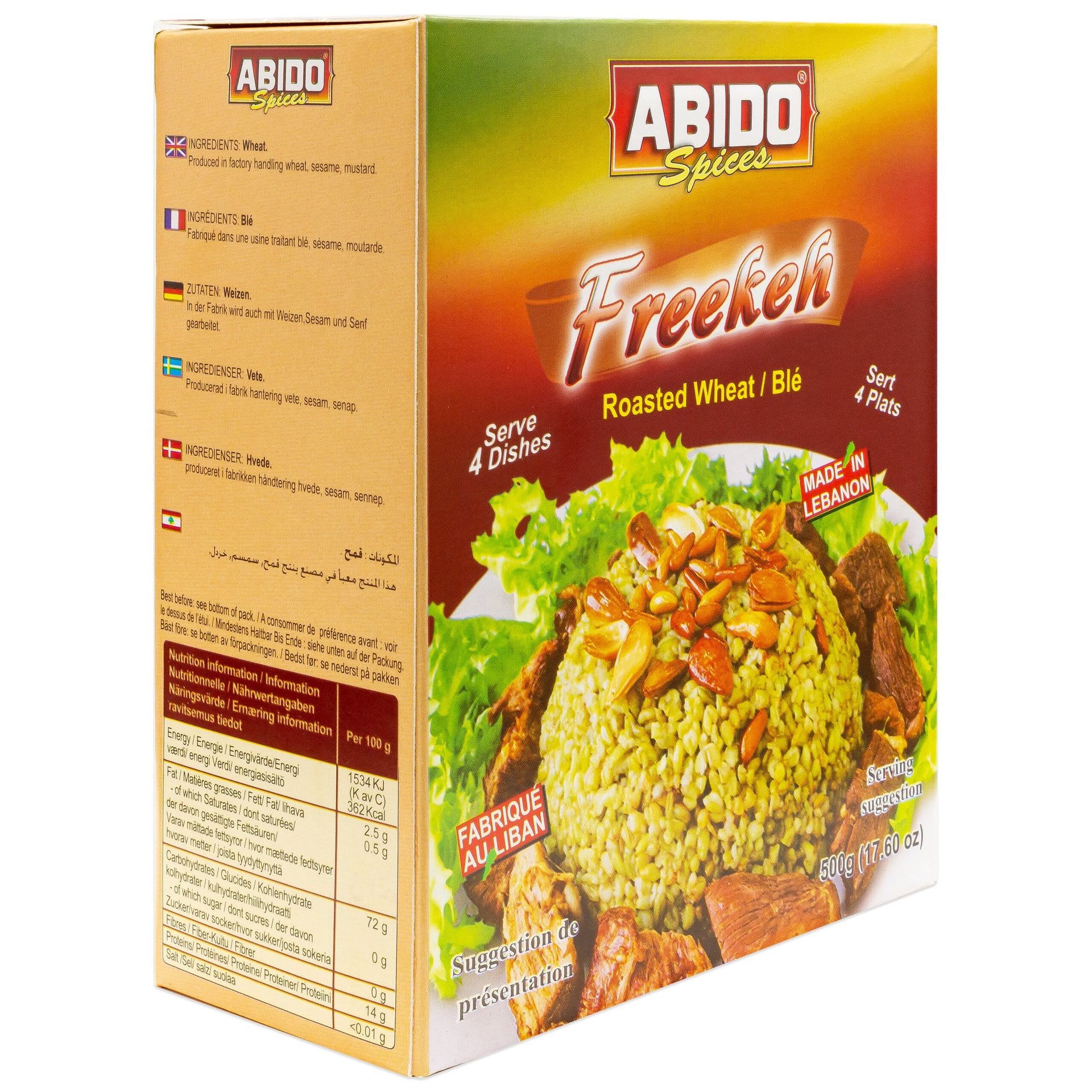 Frikeh de blé 500g Abido