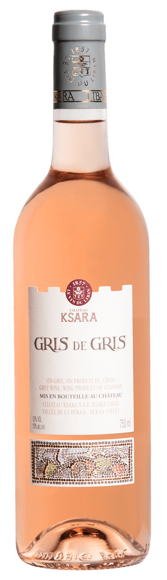Ksara : Gris de gris 2018 , 75cl