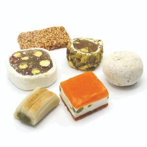 assortiment de nougats libanais - 100g/6 pièces