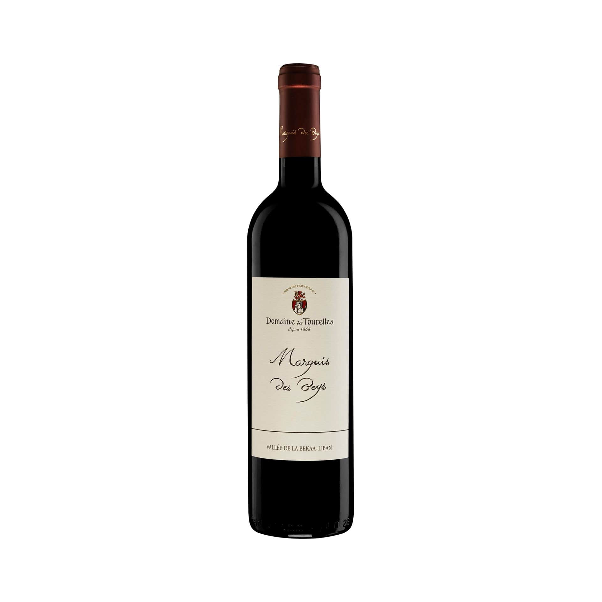 Domaines des tourelles Marquis des Beys Rouge 2014  - 75 cl