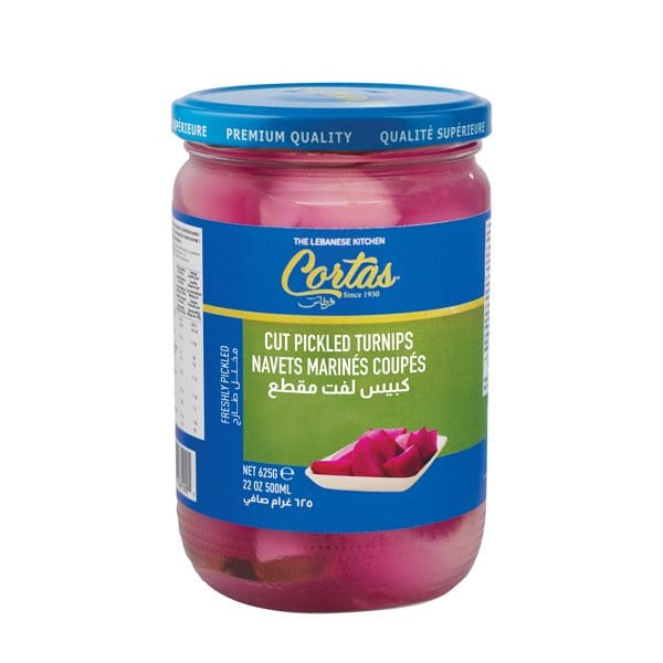 Navets marinés nature Cortas 625g