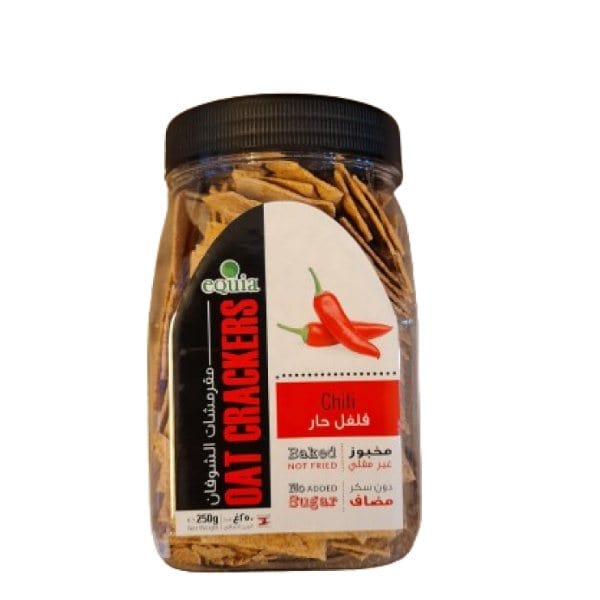 Craquelins d'avoine aux piment