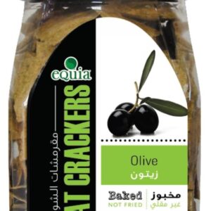 Craquelins d'avoine aux olives