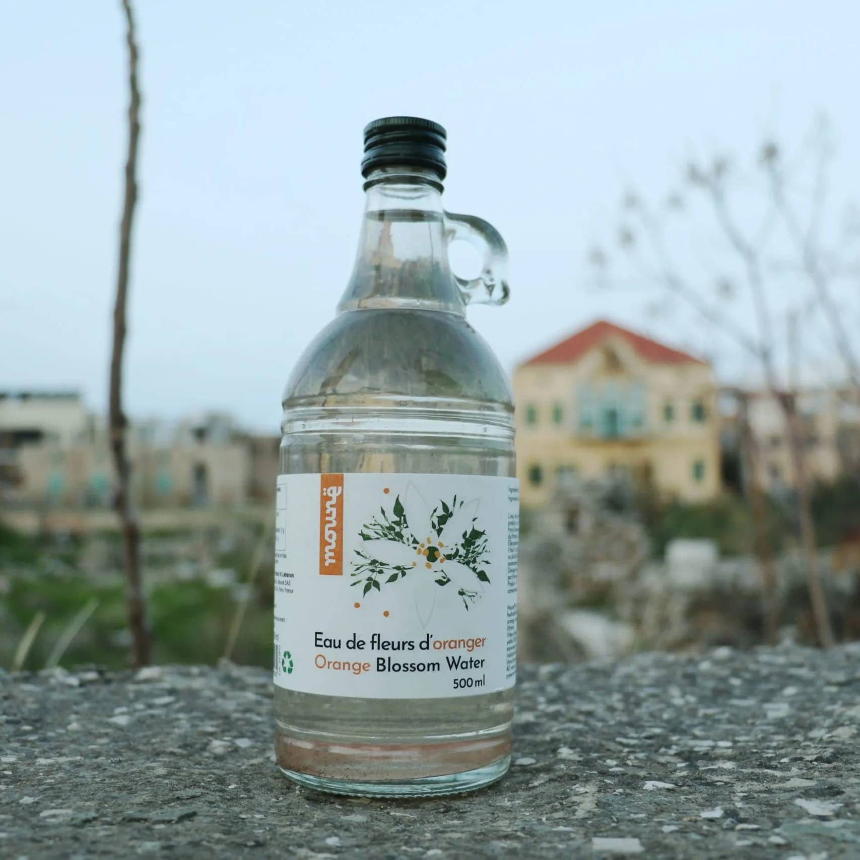 Eau de fleur d'oranger artisanal 50cl Mouné