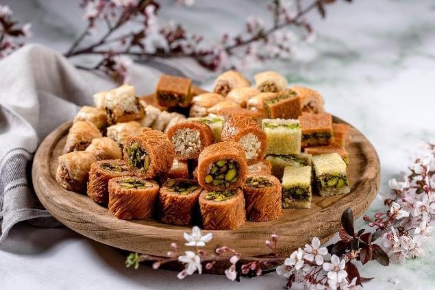 Pâtisseries Hallab boite de metal 900g