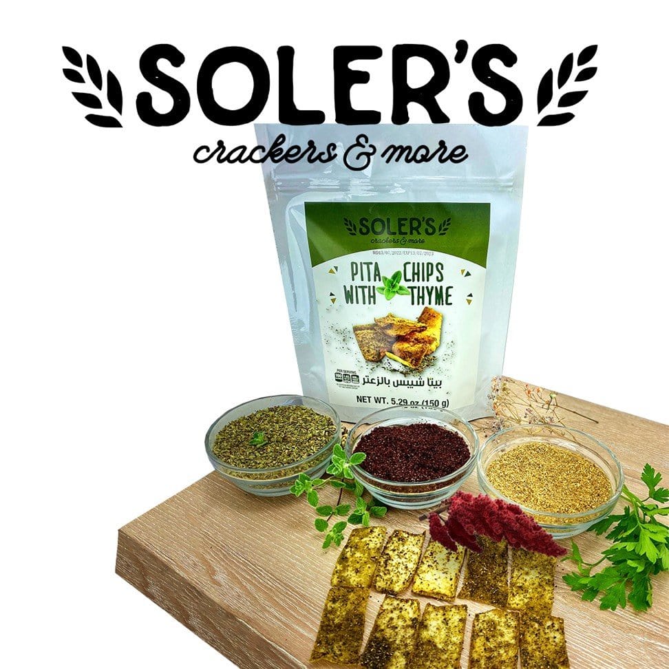 pita chips avec thym Soler's