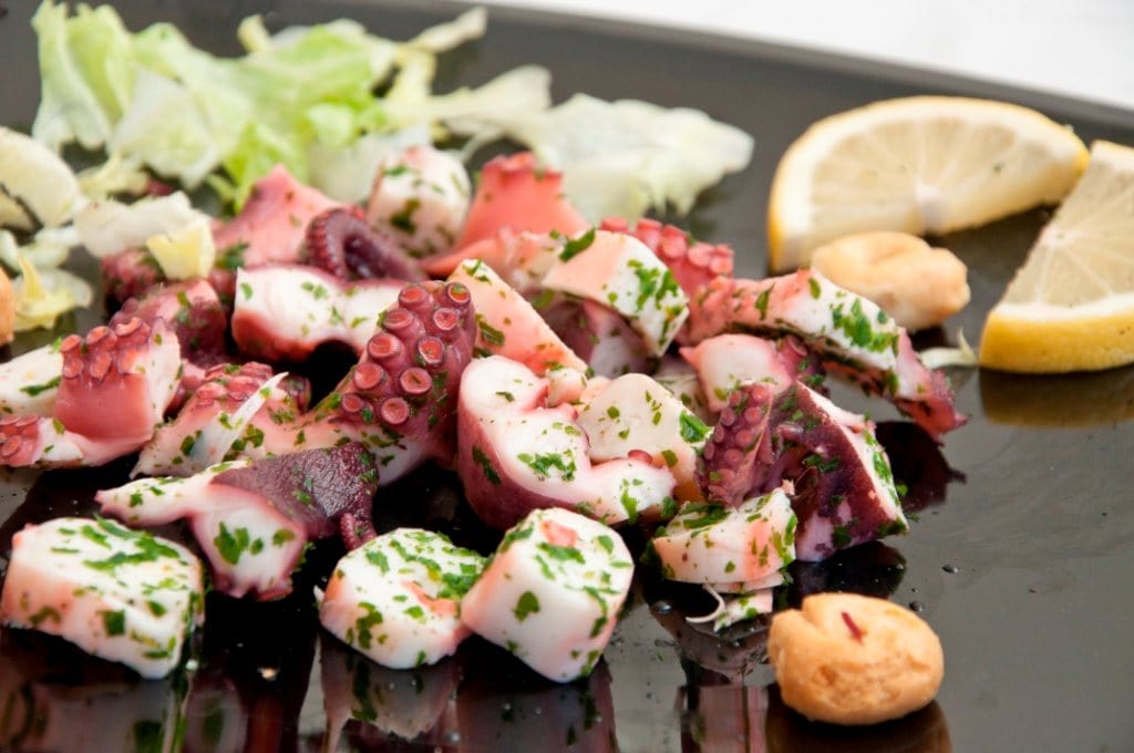 Poulpes à l'huile Bluver